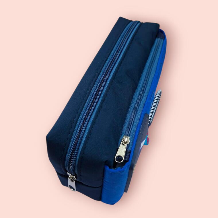 SCHOOL PENCIL POUCH D11 - LARGE CAPACITY - PACK OF 1.