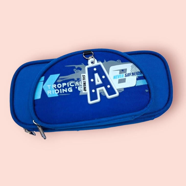 SCHOOL PENCIL POUCH D15- LARGE CAPACITY - PACK OF 1