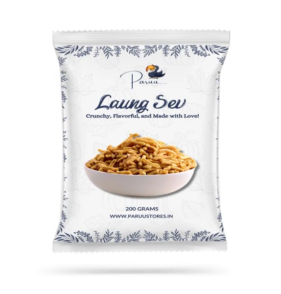 Eatables – Premium Snacks Laung Sev for Good Mood 200g