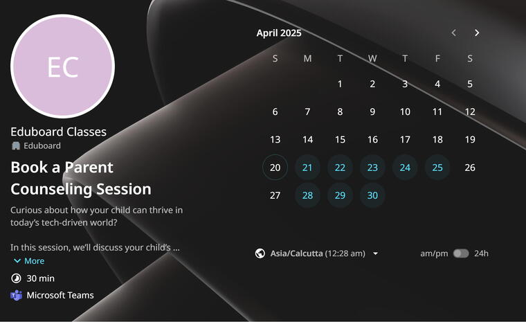 Eduboard - Parent Councelling Session