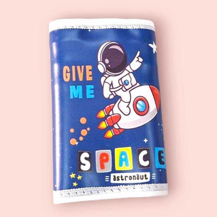 KIDS WALLET - SPACE THEME - PACK OF 1 PIECE