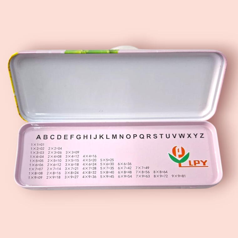 METAL PENCIL BOX - PRINCESS PRINT - PACK OF 1 PIECE