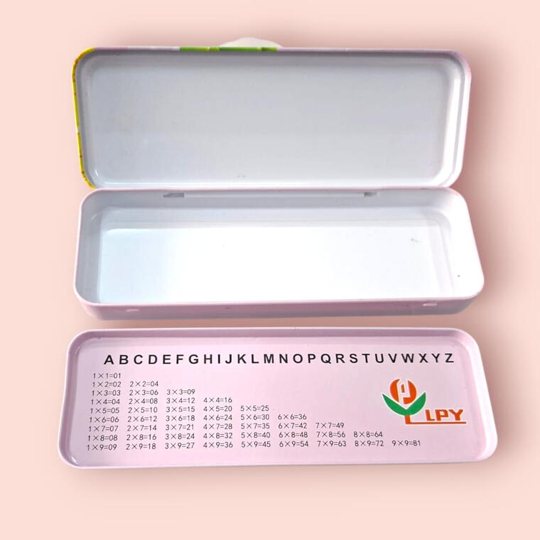 METAL PENCIL BOX - PRINCESS PRINT - PACK OF 1 PIECE