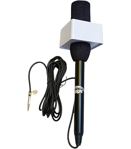 Reporters Mic With Branding