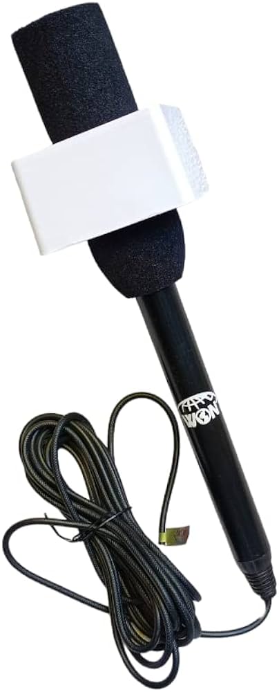 Reporters Mic With Branding