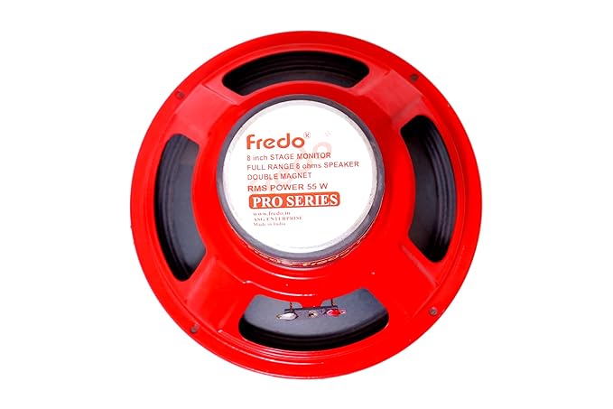 Buy 2 - Fredo Pro 8 inch Double Magnet Full Range Speaker - 8 ohms