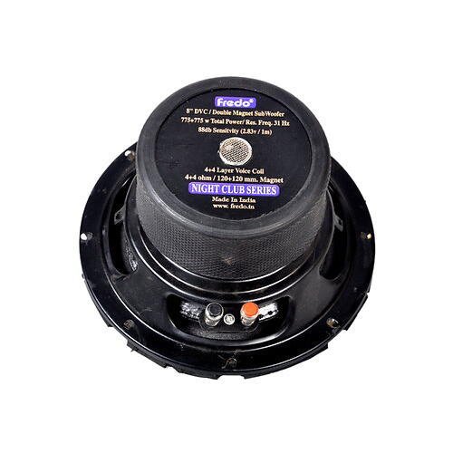 Buy 4 - Fredo DVC8.4FRD 8-Inch Dual-Stack Ferrite Subwoofer - 775W + 775W (Peak)