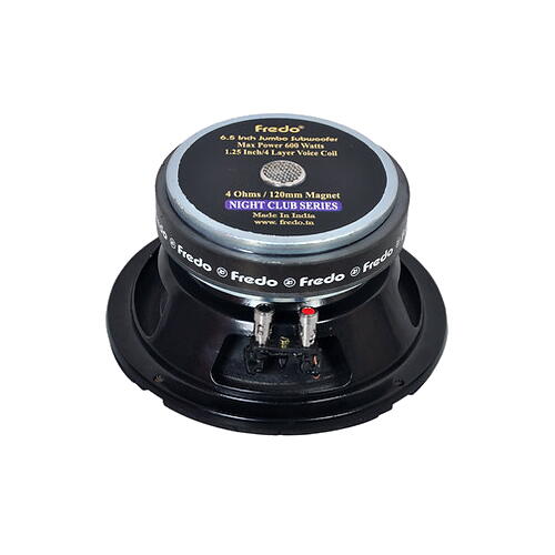 Buy 2 - Fredo 6.5 Inch Jumbo Magnet Subwoofer - 4 Ohms for Car/DIY