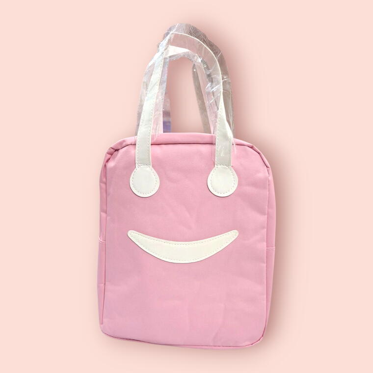 LUNCH / MULTIPURPOSE BAG - LARGE SIZE - PINK