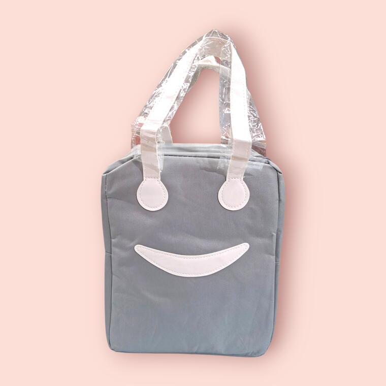 LUNCH / MULTIPURPOSE BAG - LARGE SIZE - GREY