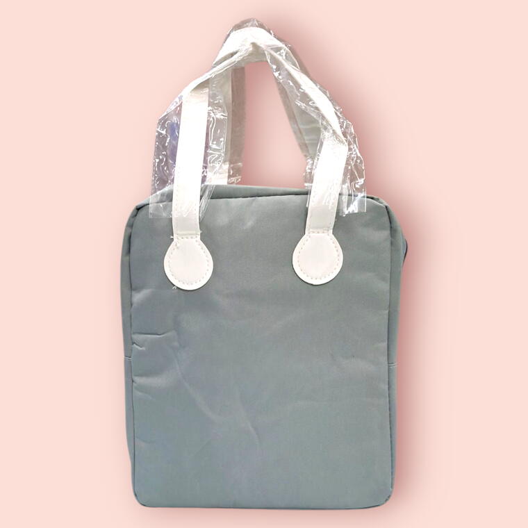 LUNCH / MULTIPURPOSE BAG - LARGE SIZE - GREY