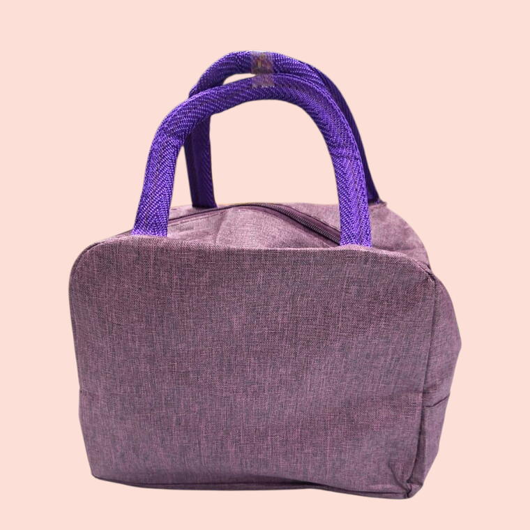 LUNCH / MULTIPURPOSE BAG - SMALL SIZE - PURPLE (DARK)