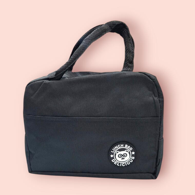 LUNCH / MULTIPURPOSE BAG - SMALL SIZE - BLACK