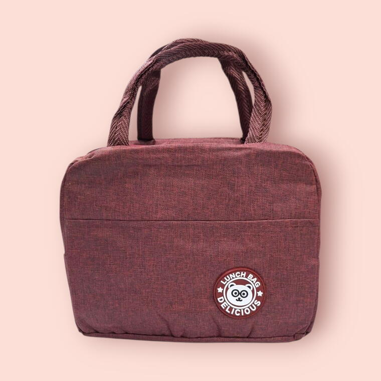 LUNCH / MULTIPURPOSE BAG - SMALL SIZE - MAROON