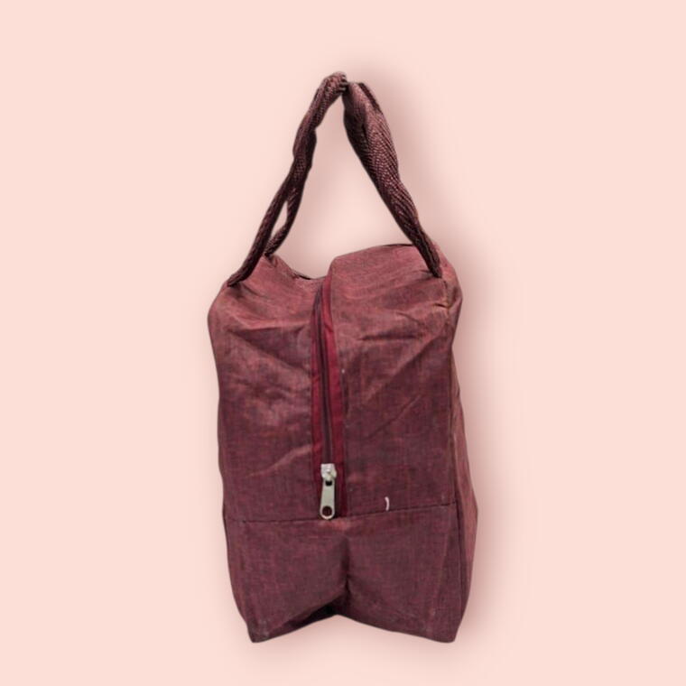 LUNCH / MULTIPURPOSE BAG - SMALL SIZE - MAROON