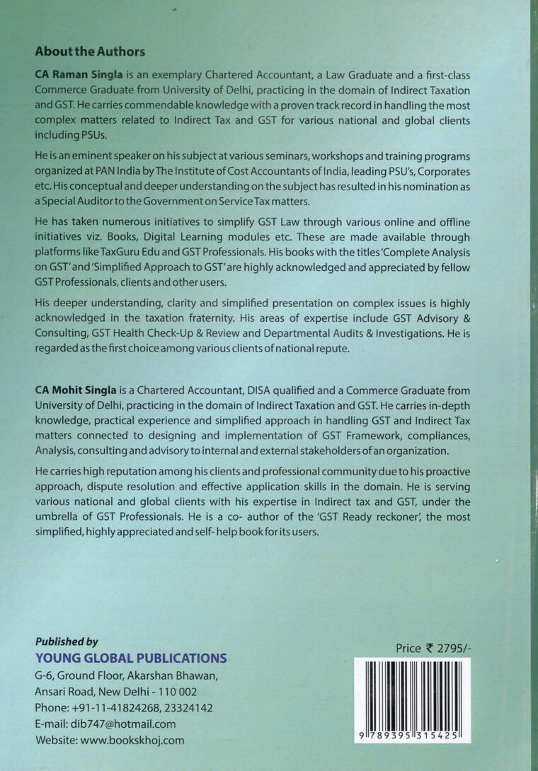 GST Ready Reckoner By CA Raman Singla