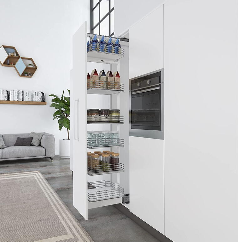 Glass Tall Unit Side Mount 200mm (BG017)