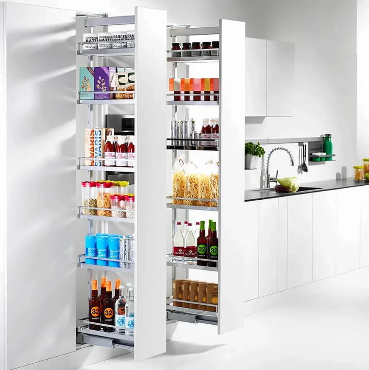 Glass Tall Unit Side Mount 300mm (BG019)