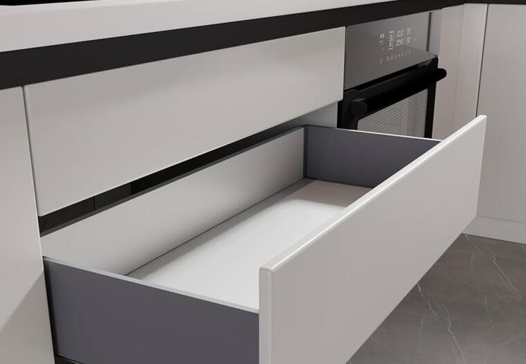 Slim Box Dark Grey 8inch (BG028)