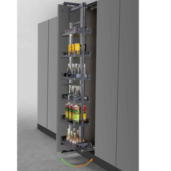 Glass Tall Unit Rotating 400mm (BG021)