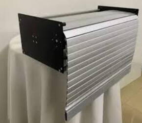 PVC Rolling Shutter Silver (450X1320mm &amp; 600X1320mm) (BG034)
