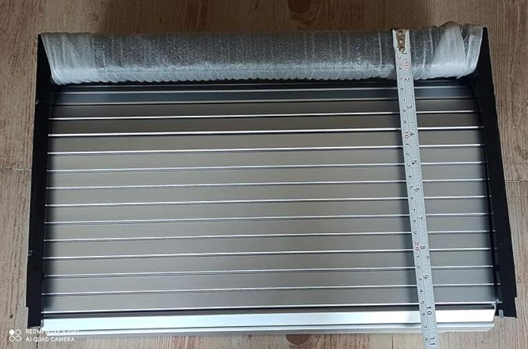 PVC Rolling Shutter Black (450X1320mm &amp; 600X1320mm) (BG035)