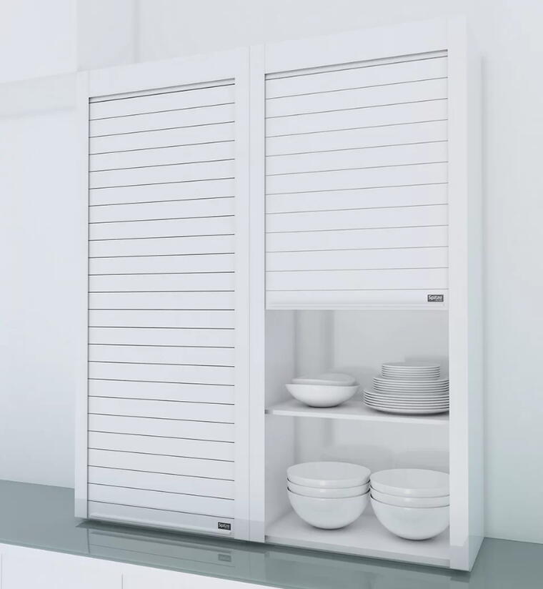 PVC Rolling Shutter White (450X1320mm &amp; 600X1320mm) (BG036)