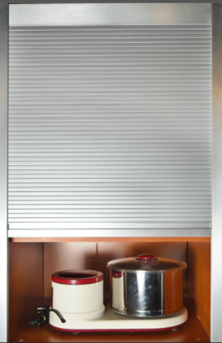 Real Aluminium Rolling Shutter CP Brush (450X1320mm &amp; 600X1320mm) (BG038)