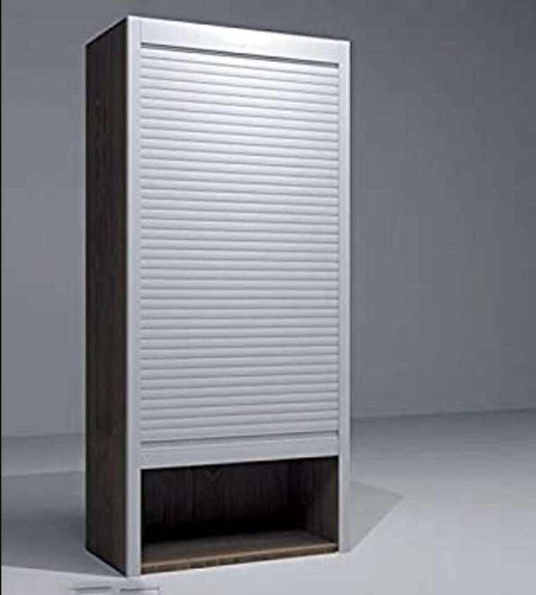 Real Aluminium Rolling Shutter CP Brush (450X1320mm &amp; 600X1320mm) (BG038)