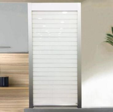 Real Aluminium Rolling Shutter White (450X1320mm &amp; 600X1320mm) (BG039)