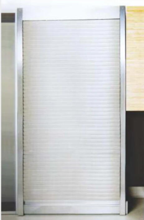 Real Aluminium Rolling Shutter White (450X1320mm &amp; 600X1320mm) (BG039)