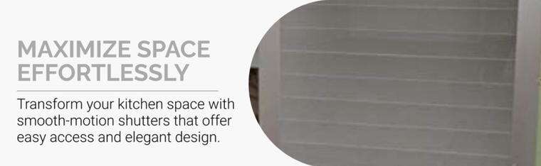 Glass Rolling Shutter Frosted 600X1320mm (BG042)