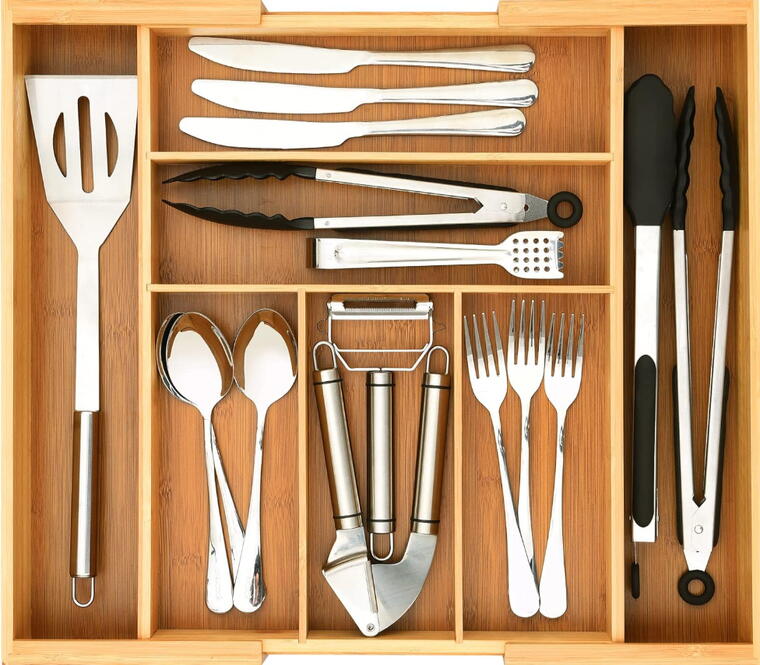 Wooden Cutlery Adjustable 600-900mm (BG044)