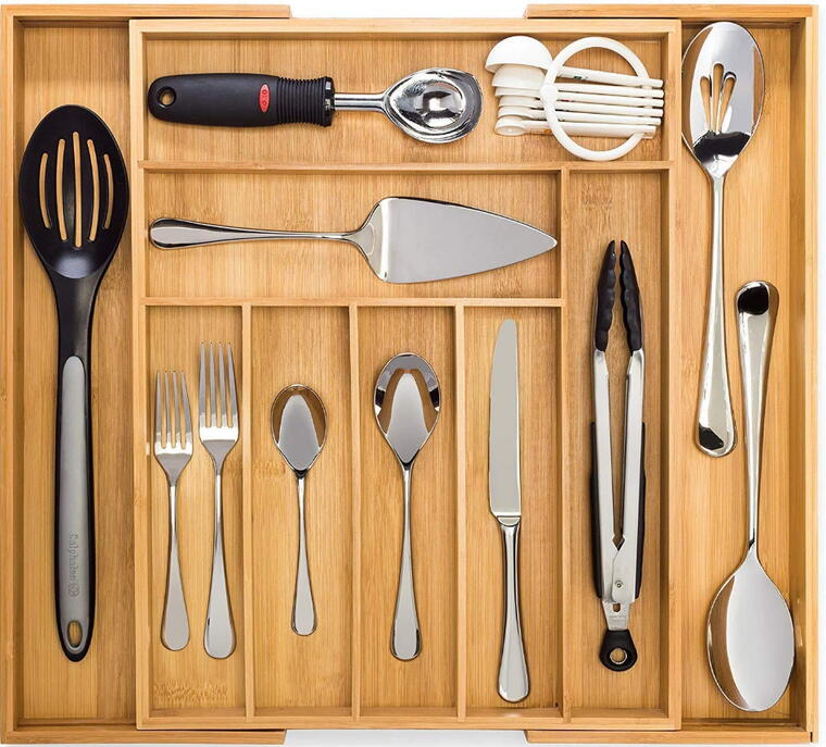 Wooden Cutlery Adjustable 600-900mm (BG044)