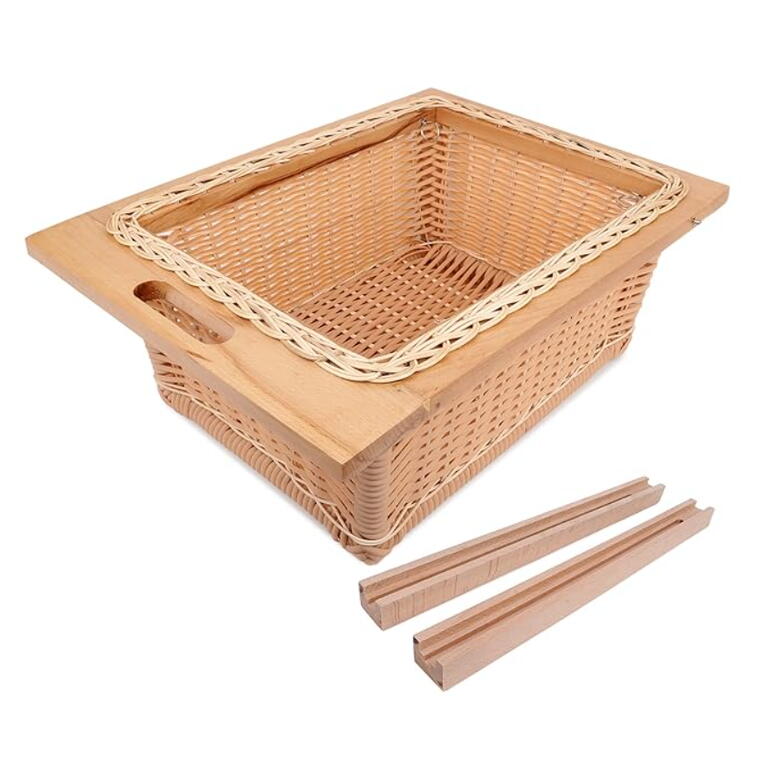 PVC Wicker Baskets 450X8&#34; (BG088)