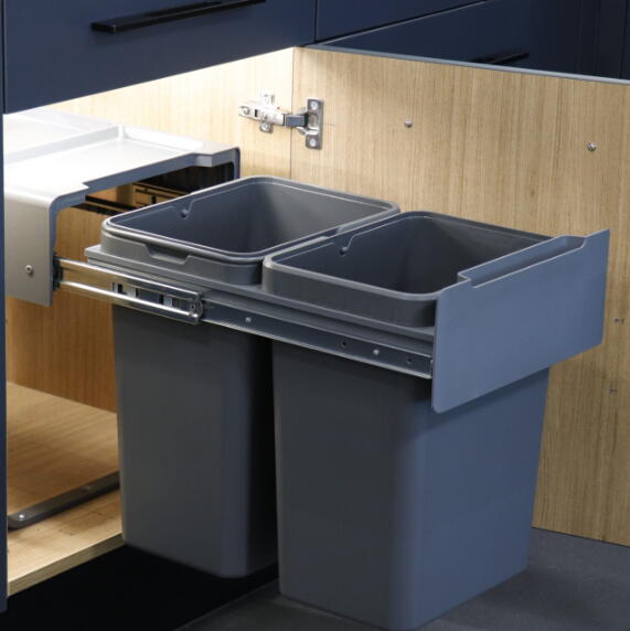 Sliding Wastebin Soft 40Ltr (BG0115)