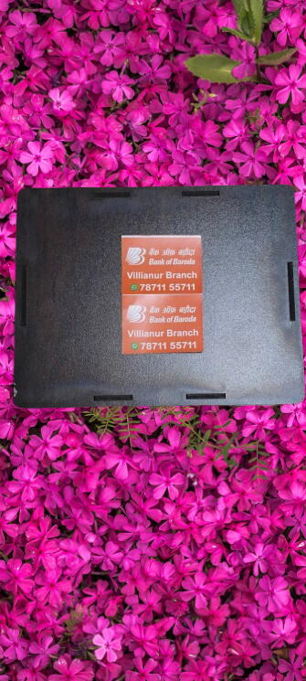 WOODEN MONEY SAVING BOX TWO LAKH 