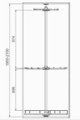 3 Layer Rotating Basket 800mm (BG0291)