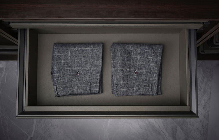 Leather Storage Basket 600mm (BG0296)