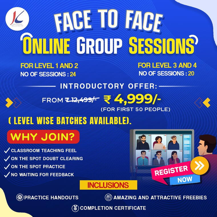 Face to Face Group Sessions