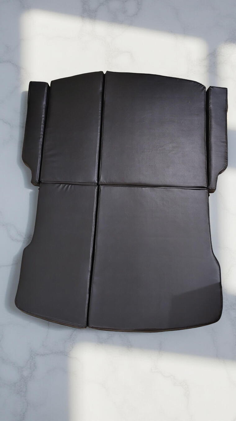 Foldable Car Bed | TATA Harrier | Dark Black | Base Variant