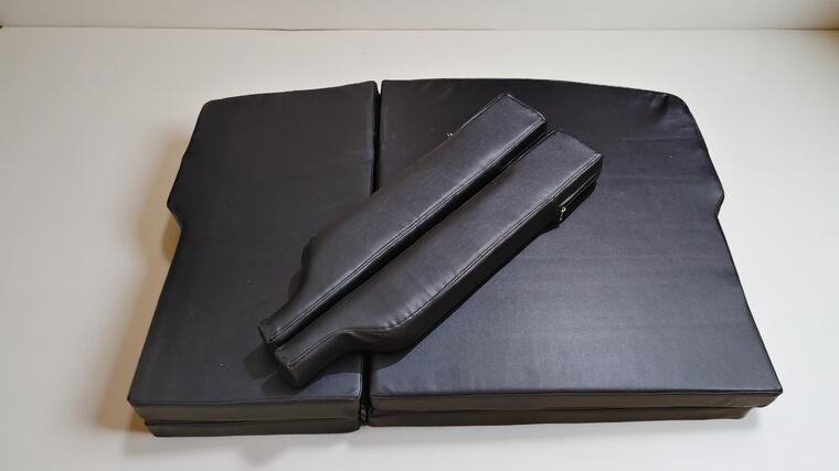 Foldable Car Bed | TATA Harrier | Dark Black | Luxury Variant