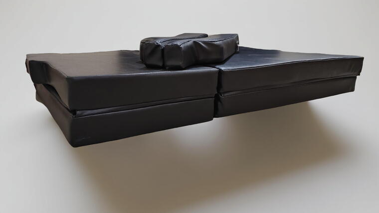 Foldable Car Bed | TATA Harrier | Dark Black | Luxury Variant