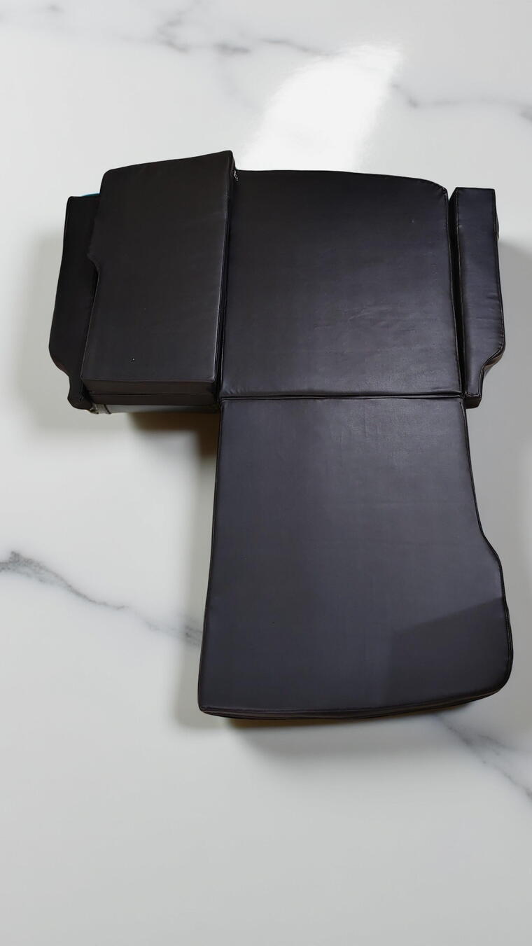 Foldable Car Bed | TATA Harrier | Dark Black | Luxury Variant