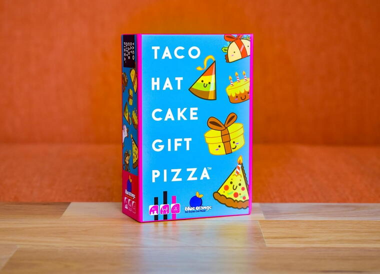 Taco Hat Cake Gift Pizza, Card Game, Ages 7+, 2-8 Players
