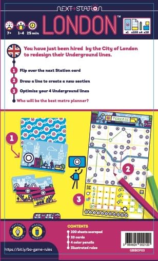 Next Station London Board Game