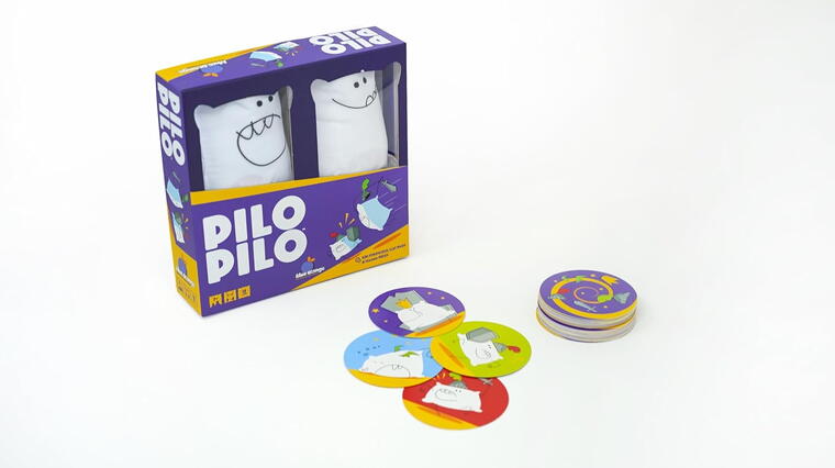 Pilo Pilo Card Game, 2-6 Players, Ages 7+, 15 Minutes Playing Time