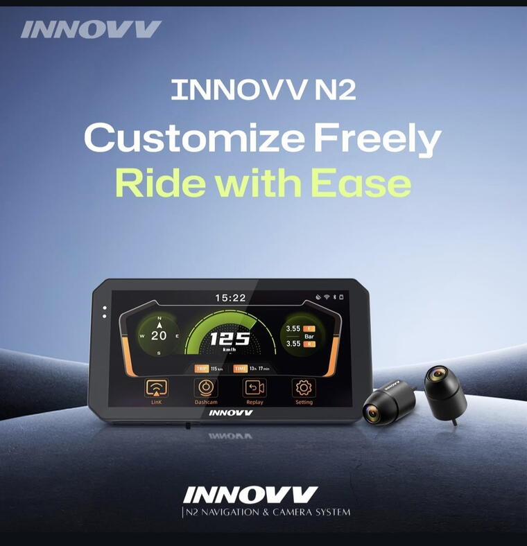 Innovv N2 Screen