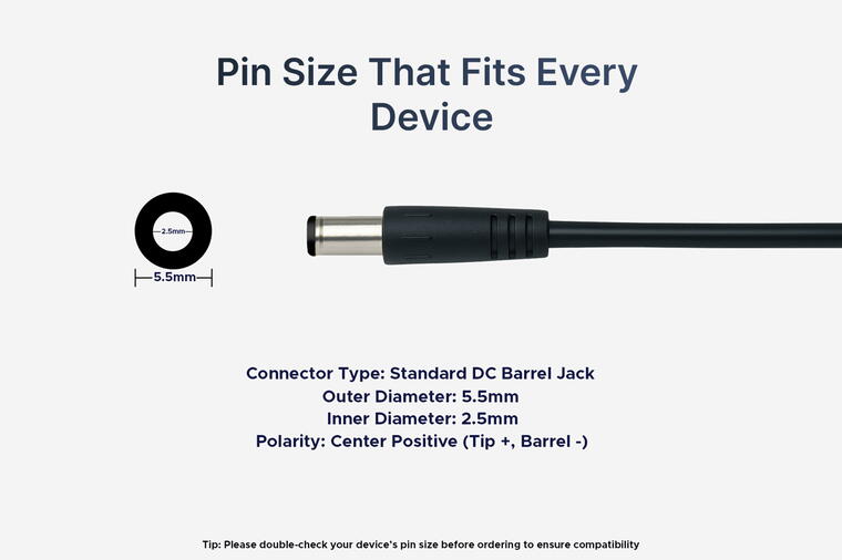 Ltronix 12v 1amp Adapter