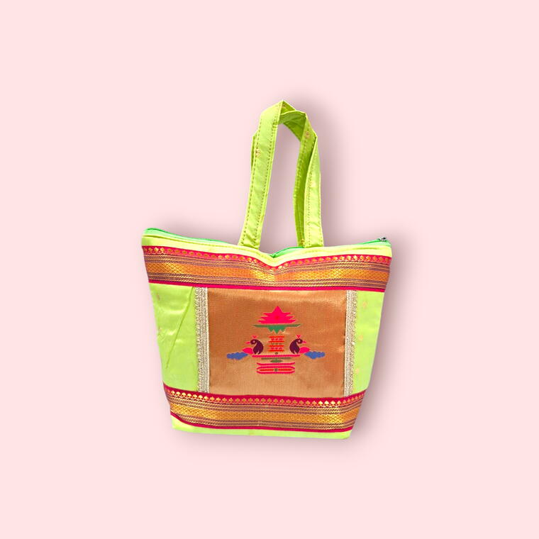 PAITHANI PURSE - D3 - PACK OF 1